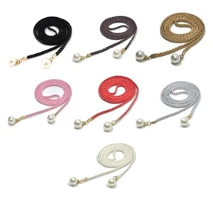 Stretch Waist Belts for Women Seaside Ladies Braided Skinny Dress Belt - Zdjęcie 1 z 30
