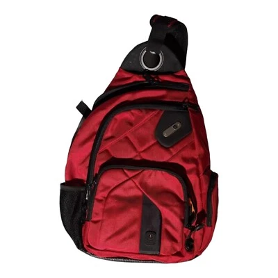 Mochila Fui Powerbag con cargador de batería - Probada - Roja Foto 1 de 4