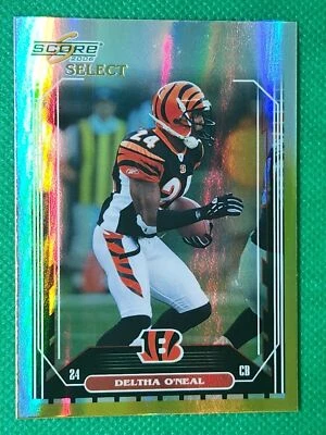 2006 Score Select GOLD /50 Deltha O'Neal NICE Cincinnati Bengals / UCal - Image 1 of 3