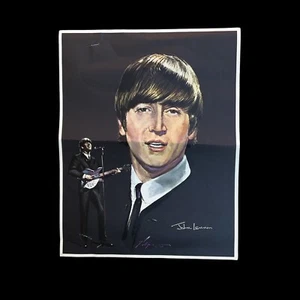 ORIGINAL 1964 ~ THE BEATLES POSTERS ~ JOHN LENNON 18x14" - Picture 1 of 6