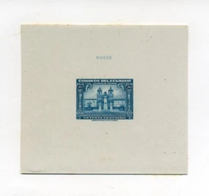 Ecuador 1944 Archbishop Suarez American Bank Note Die P - Picture 1 of 1