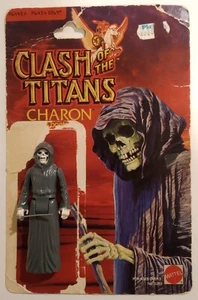 Mattel Clash of the Titans 1980 - Figura Barquero del Diablo Caronte, con reverso de tarjeta - Imagen 1 de 8