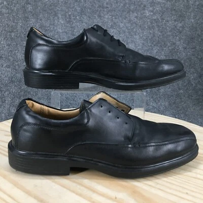Croft и Barrow туфли мужские 13 M платье Оксфорд черная кожа шнурует вверх комфорт низкий - Изображение 1 из 4