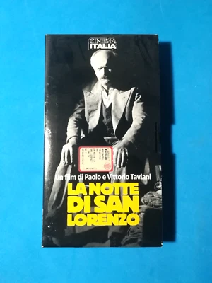 VHS FILM LA NOTTE DI SAN LORENZO VIDEOCASSETTA DA COLLEZIONE - Immagine 1 di 3