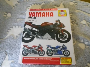 HAYNES YAMAHA YZF-R1 98 TO 03. HARD COVER VERSION. - Picture 1 of 11