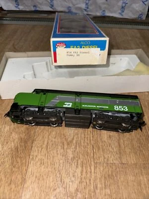 Model Power HO  FA2 Dummy Diesel Locomotive Burlington Northern #853 - Image 1 of 4