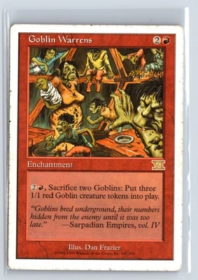 (2X) Goblin Warrens Sixth Edition Rare – MTG Magic the Gathering Card - Image 1 of 4