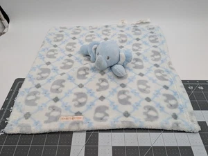 Blankets Beyond Blue Elephant Lovey Security Blanket Stuffed Animal Toy - Picture 1 of 7