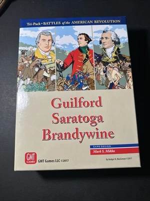 GMT Tri-Pack - Guilford Saratoga Brandywine American Revolution Unpunched B0569 - Image 1 of 4