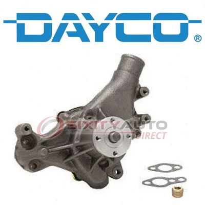 Dayco Water Pump for 1987 GMC V1500 4.3L 5.0L 5.7L V6 V8 - Coolant ey Foto 1 de 4