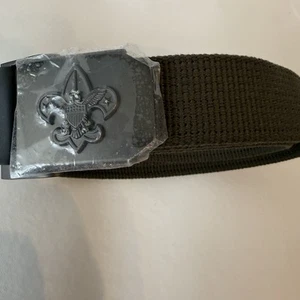 Official BSA Boy Scouts America Web Belt with Buckle M/L 42” - Picture 1 of 6