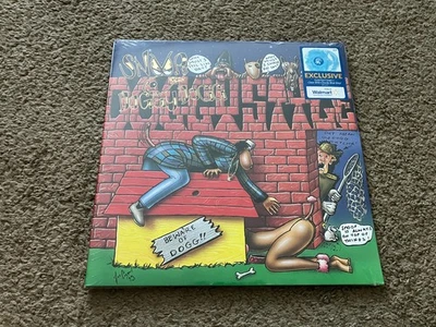 Snoop Dogg Doggystyle виниловая золотая фольга чехол прозрачный и облачный 2LP совершенно новый - Изображение 1 из 2