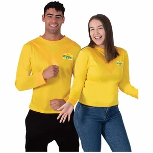Yellow Wiggle Tsehay The Wiggles Adult Unisex Womens Mens Costume Shirt Top - Picture 1 of 4