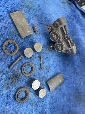 1987 KTM 125 250 350 500 Rear Brake Caliper Parts - Image 1 of 2