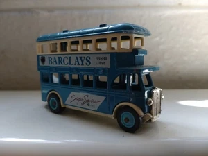 LLEDO PROMOTIONAL MODEL BARCLAYS SUPER SAVERS CLUB DOUBLE DECKER BUS #332 - Picture 1 of 6