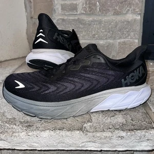 Zapatillas deportivas casi nuevas Hoka One One Arahi 6 14 D para hombre 1123194 BWHT - Imagen 1 de 11