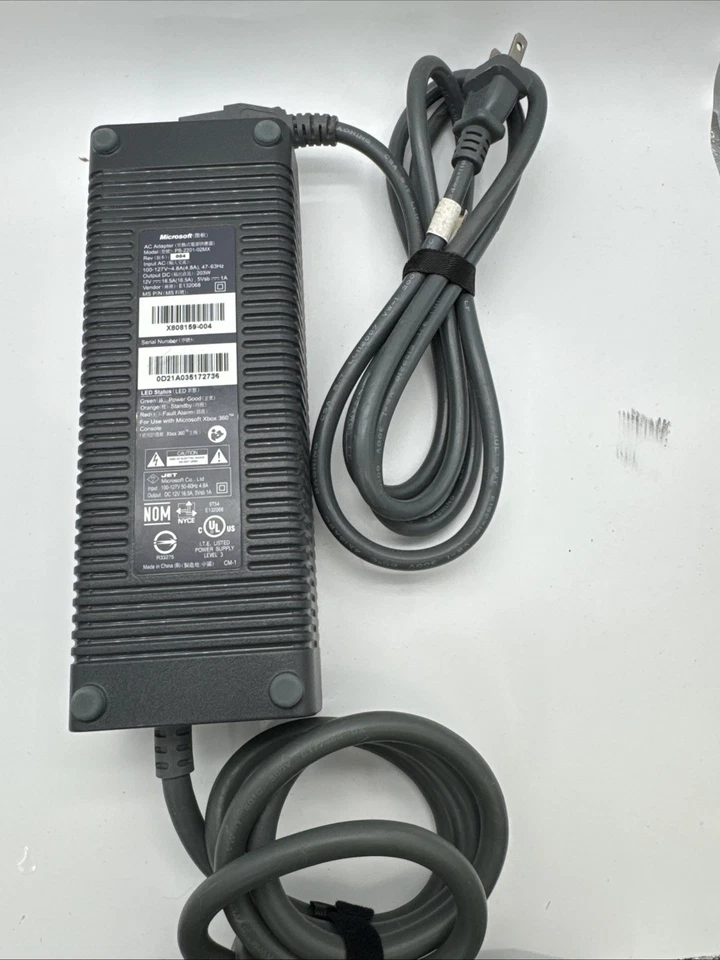 Microsoft Xbox 360 PB-2201-02MX OEM Power Supply AC Adapter Brick Only - Image 1 of 1