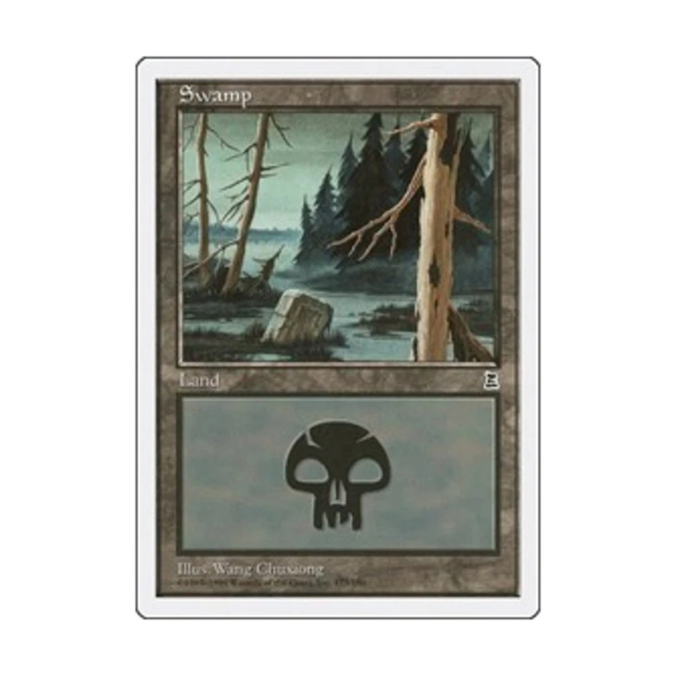 WOTC MtG Portal 3 Kingdoms Swamp (173) (L) EX - Image 1 of 1