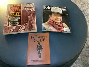 3 JOHN WAYNE Magazines- John Wayne Code & Collectors Edition & Reference Book - Bild 1 von 11