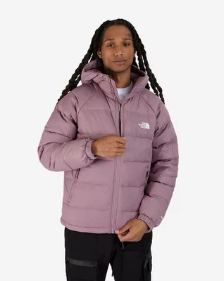 Chaqueta de plumón The North Face para hombre talla mediana Hydrenalite 600 gris cervatillo lavanda Foto 1 de 4