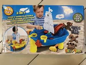 Kinder Sand- und Wasserspieltisch Sandkastentisch mit 19-tlg. Zubehör 3Jahren - Bild 1 von 11