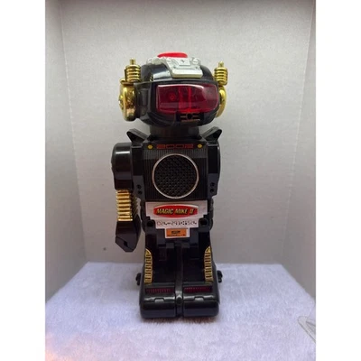 Magic Mike II Robot 2002 Black Gold Toy Vintage Collectible Retro Tested - Image 1 of 3