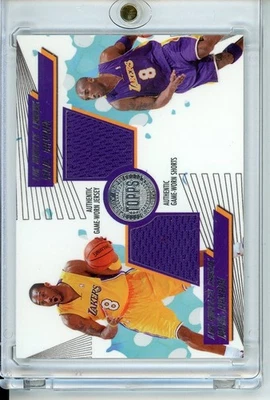 2005 TOPPS FIRST ROW #PTP-KB2 KOBE BRYANT GAME USED PATCH /140 LAKERS - Image 1 of 2