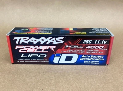 Traxxas 2849X - Power Cell 3S 11.1V LiPo Battery, 25C 4000mAh, iD Connector - Image 1 of 4