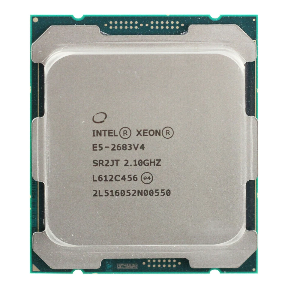 Intel Xeon E5-2683 V4 SR2JT 2.1GHz 16Core 40MB 9.6GT/s LGA2011-3 CPU Processor - Image 1 of 1