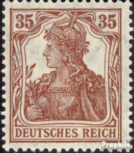 Briefmarken Deutsches Reich 1918 Mi 103a geprüft postfrisch - Bild 1 von 1