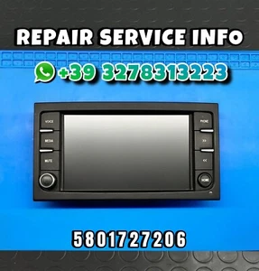 5801727206 SERVIZIO DI RIPARAZIONE DISPLAY RADIO IVECO DAILY - Imagen 1 de 3