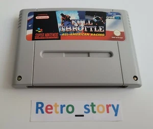 Super Nintendo SNES - Full Throttle All-American Racing - PAL - EUR - Photo 1/4