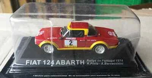 DIE CAST " FIAT 124 ABARTH RALLYE DE PORTUGAL - 1974 " RALLY DEA SCALA 1/43 - Bild 1 von 1