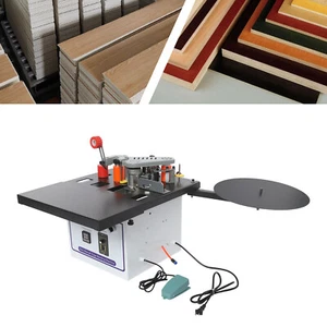 1200W! Bordatrice portatile 110V incollaggio doppio lato fasciatrice legno - Foto 1 di 20