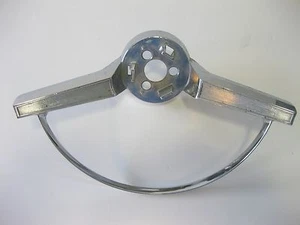 1965 CHEVROLET IMPALA STEERING WHEEL HORN RING 1966 1960s   COOL CAR ART TOO!  - Picture 1 of 8
