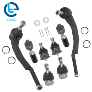 02-07 Fit For Chevrolet Trailblazer Inner Outer Tie Rods Upper Lower Ball Joints - Picture 1 of 9