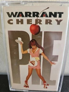 WARRANT Cherry Pie 1990 CASSETTE TAPE GLAM/HAIR METAL HARD ROCK JANI LANE - Picture 1 of 6