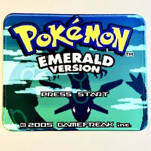 Pokemon Console Mat Emerald Nintendo Video Game Retro GBA SP DMG Gameboy Advance - Picture 1 of 10
