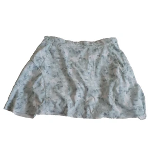 Athleta Girl Girl's Size XXL/16 Teal Camo Game Point Tennis Active Skort - Picture 1 of 10