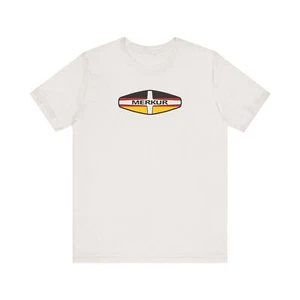 1980s Ford Merkur German Flag Badge T-Shirt - Scorpio - XR4Ti - West Germany - Picture 1 of 53