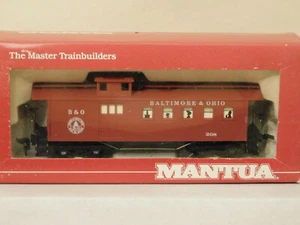 BALTIMORE & OHIO ** CONDUCTORES ANTIGUOS Caboose ** Mantua ** Tren a escala HO *COMO NUEVO* - Imagen 1 de 1