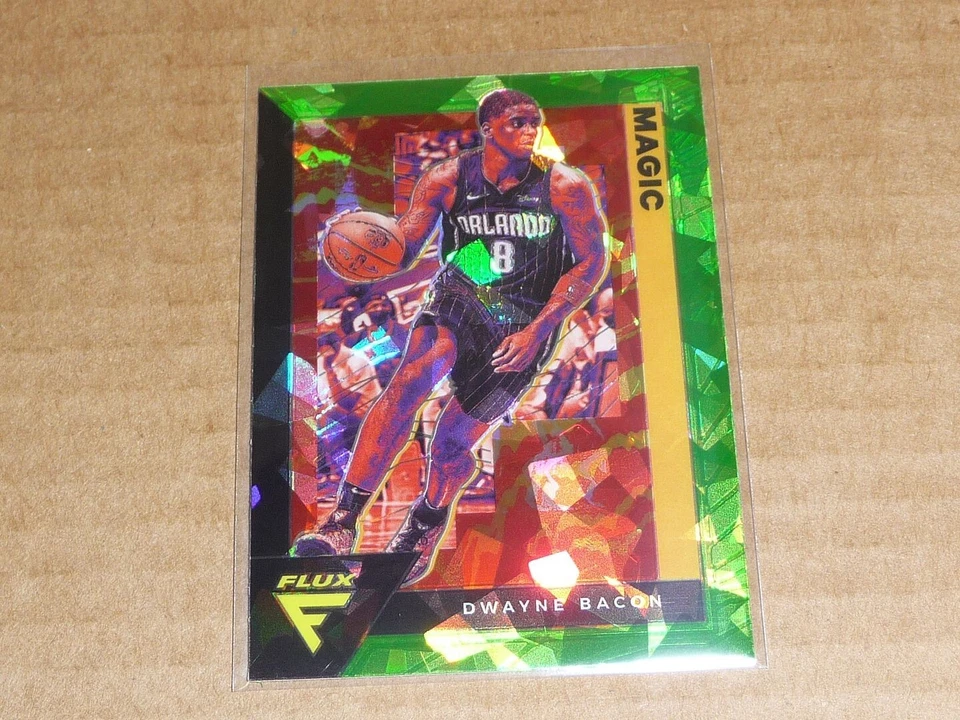 2020/21 Panini FLUX FANATICS GREEN CRACKED ICE PRIZM DWAYNE BACON MAGIC #130 - Image 1 of 1