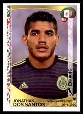 Panini Copa América Centenario 2016 - Jonathan Dos Santos México No. 223