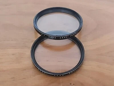 Bundle of Asahi Pentax 46mm  UV Filter + Skylight Filters - M2387 - Image 1 of 4