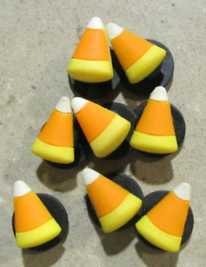 Candy Corn Jibbitz shoe charms for your Crocs Limited Run & Retired (8 in all)