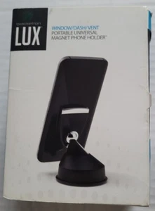 Support téléphone magnétique universel portable Bracketron LUX fenêtre/tableau/vent LX194772 - Photo 1 sur 9