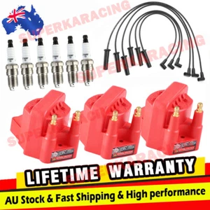 3x Ignition Coil + Spark Plug+ Leads for Holden Commodore VP VR VS VT VX VY 3.8L - Picture 1 of 15
