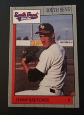 1990 Grand Slam Cards South Bend White Sox Lenny Brutcher #1