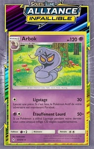 Arbok - SL10:Alliance Infaillible - 63/214 - Carte Pokemon Neuve Française - Picture 1 of 1