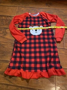 Girl’s Size 7/8 Cuddl Duds Jammies For Your Families Sleep Gown - Picture 1 of 7